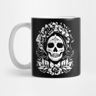 santa muerte tattoo design Mug